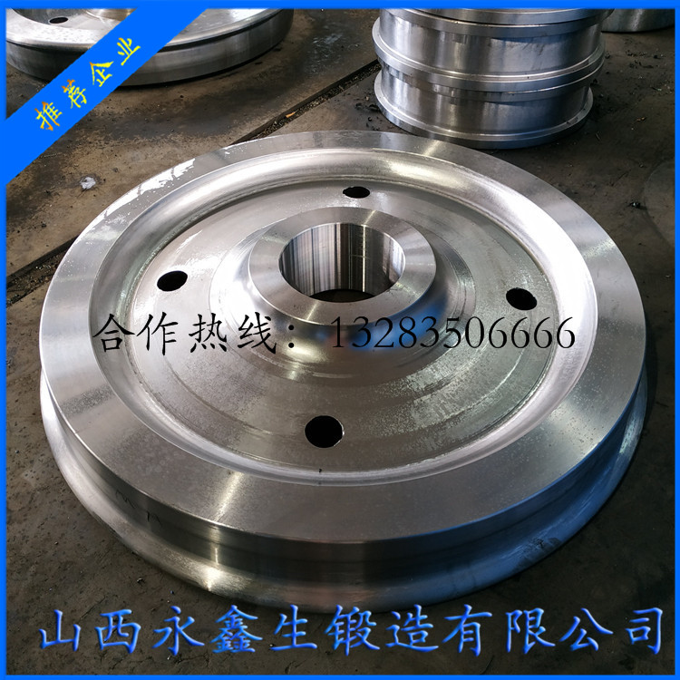 45鋼裝煤車輪鍛件