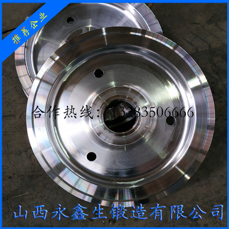 45鋼轉向架火車輪鍛件