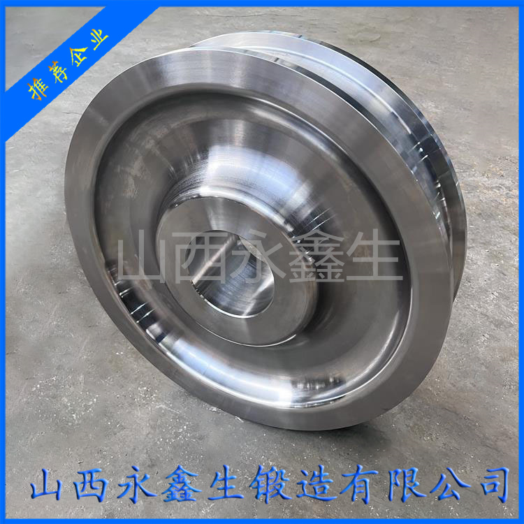 鍛造裝煤車車輪鍛件