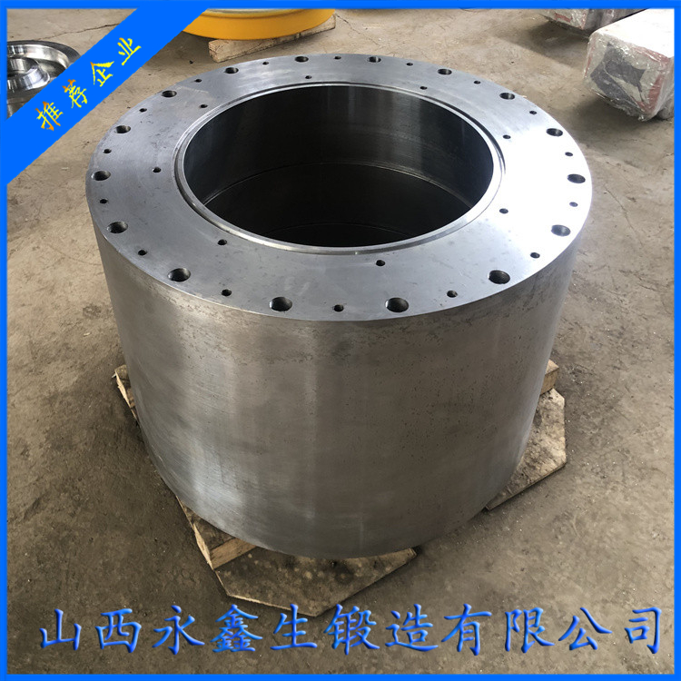 大型圓筒形鍛件高溫鍛造過程數(shù)值模擬